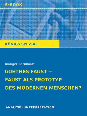 cover image of Goethes Faust – Faust als Prototyp des modernen Menschen?